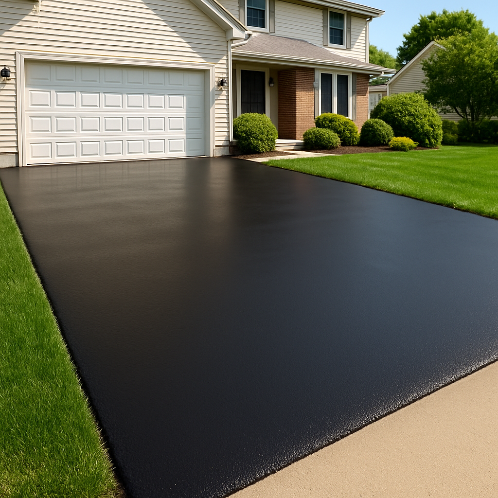 Sealcoat & Re-Stripe